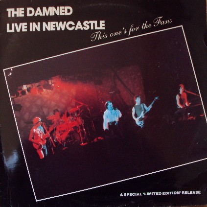 Live at Newcastle by The Damned album cover art