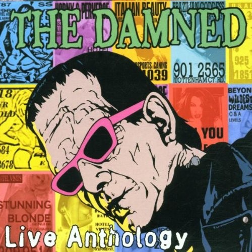 Live Anthology by The Damned album cover art