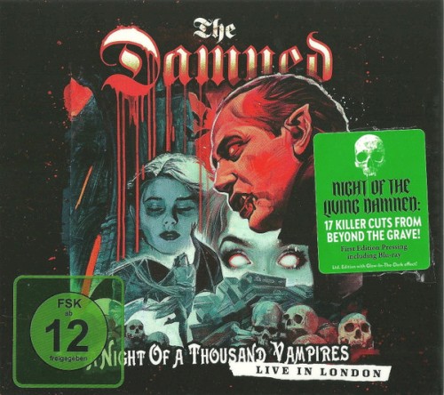 A Night of a Thousand Vampires (live in London) by The Damned album cover art