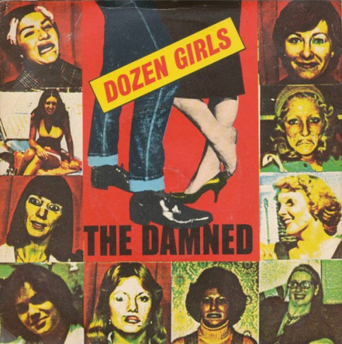 Dozen Girls by The Damned single cover art
