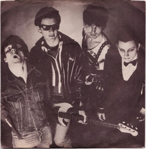 New Rose by The Damned single cover art
