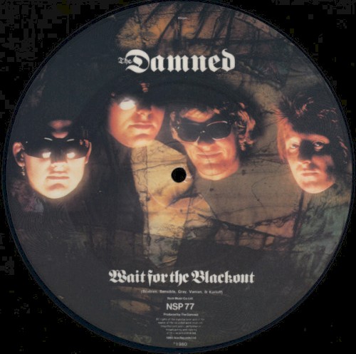The Damned 的 Wait for the Blackout 單曲 封面