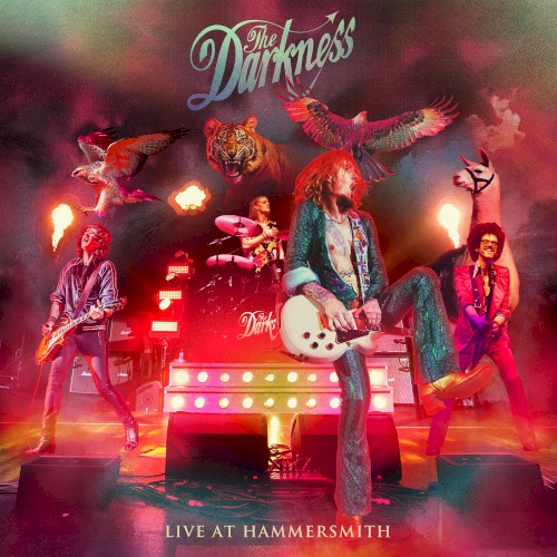 The Darkness 的 Live at Hammersmith 专辑封面
