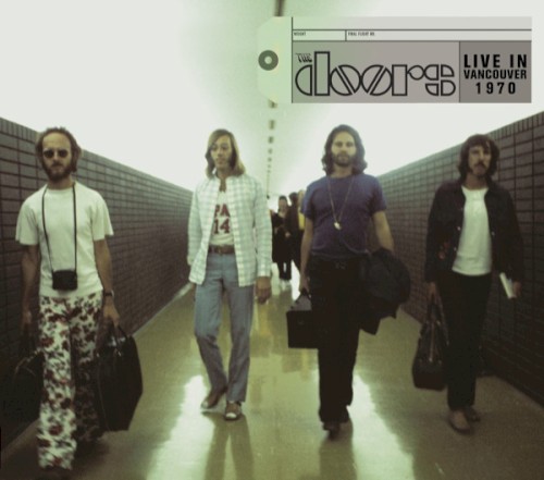 Live in Vancouver 1970 by The Doors album cover art