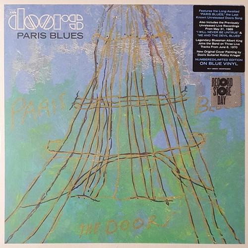 Paris Blues by The Doors album cover art