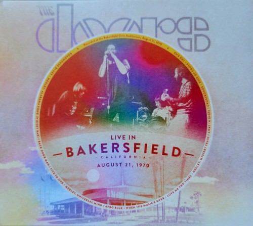 Live in Bakersfield, August 21, 1970 by The Doors album cover art