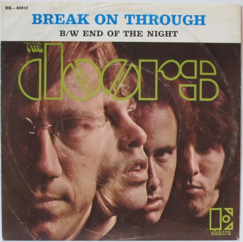 Cover-Artwork für die Single Break On Through von The Doors