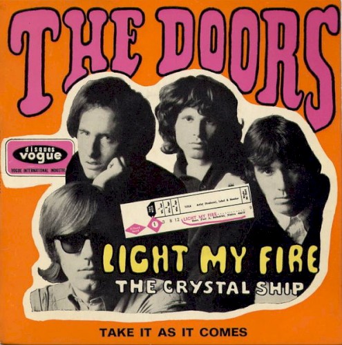 Portada del EP Light My Fire de The Doors
