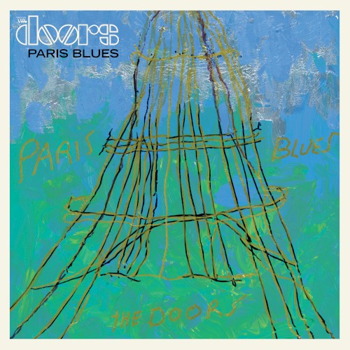 Paris Blues by The Doors single cover art