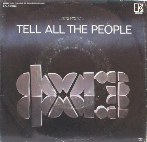 The Doors 的 Tell All the People 单曲封面
