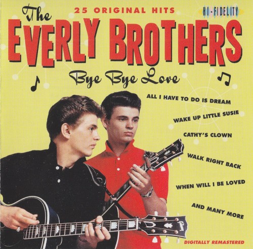Portada del álbum Bye Bye Love de The Everly Brothers