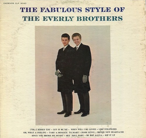 The Everly Brothers 的 The Fabulous Style of The Everly Brothers 专辑封面