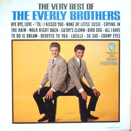The Very Best of The Everly Brothers by The Everly Brothers album cover art