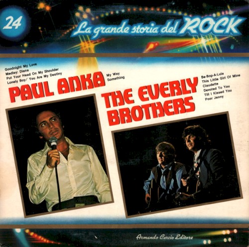 Paul Anka / The Everly Brothers (La grande storia del rock) by The Everly Brothers album cover art