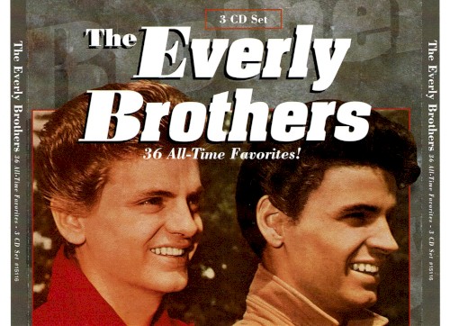 The Everly Brothers: 36 All‐Time Favorites! by The Everly Brothers album cover art