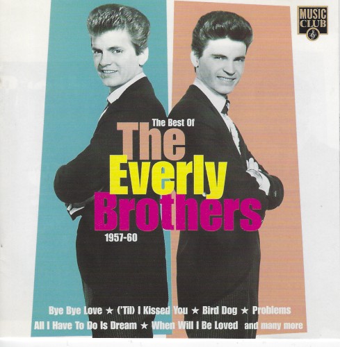 The Best of The Everly Brothers 1957–60 by The Everly Brothers album cover art