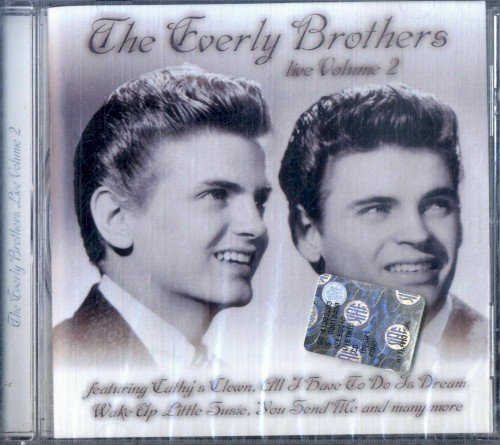 Live, Volume 2 by The Everly Brothers album cover art
