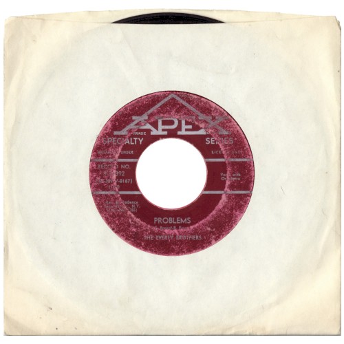 The Everly Brothers 的 Problems / Love of My Life 单曲封面