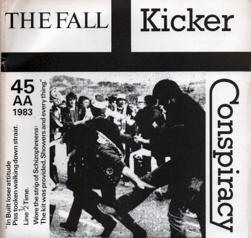 Cover-Artwork für die Single Kicker Conspiracy von The Fall