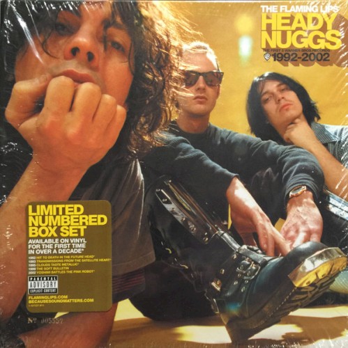 Portada del álbum Heady Nuggs: The First 5 Warner Bros. Records 1992-2002 de The Flaming Lips