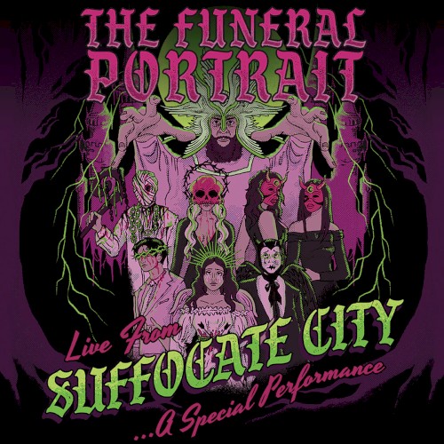 The Funeral Portrait 的 Live From Suffocate City 專輯 封面