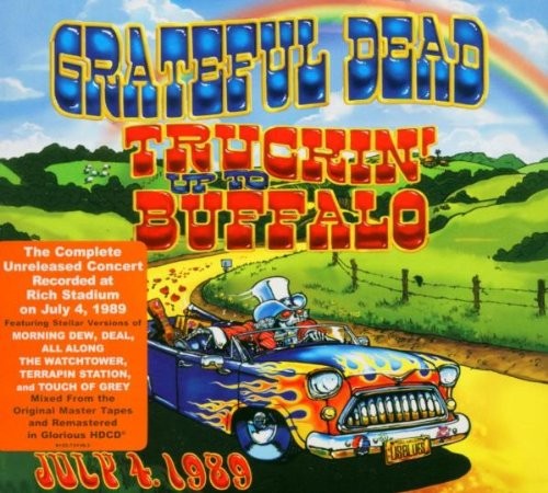 Cover-Artwork für das Album Truckin’ Up to Buffalo: July 4, 1989 von The Grateful Dead