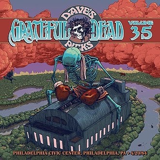 Pochette de Dave’s Picks, Volume 35: Philadelphia Civic Center, Philadelphia, PA · 4/20/1984 par The Grateful Dead (album)
