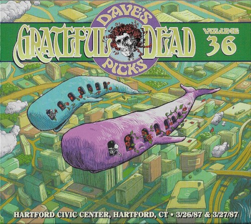 Cover-Artwork für das Album Dave’s Picks, Volume 36: Hartford Civic Center, Hartford, CT · 3/26/1987 & 3/27/1987 von The Grateful Dead