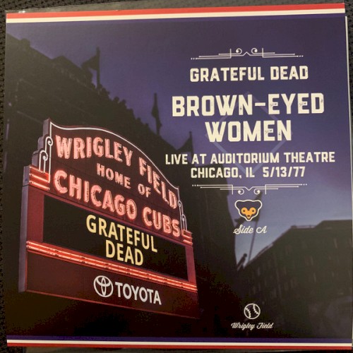 Brown‐Eyed Women (live at Auditorium Theatre, Chicago, IL 5/13/77) / Cumberland Blues (live at Auditorium Theatre, Chicago, IL 10/22/71) by The Grateful Dead single cover art