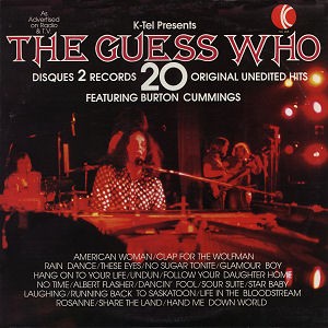 The Guess Who 的 K-Tel Presents the Guess Who 專輯 封面