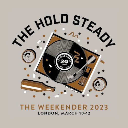Cover-Artwork für das Album Live in London 3-10-23 von The Hold Steady