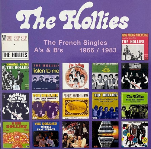 The French Singles: A’s & B’s 1966/1983 by The Hollies album cover art