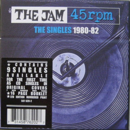 The Jam 的 45 rpm: The Singles 1980–1982 專輯 封面