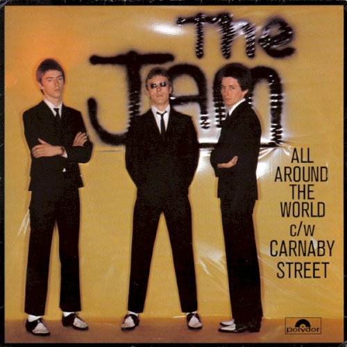 Cover-Artwork für die Single All Around the World von The Jam