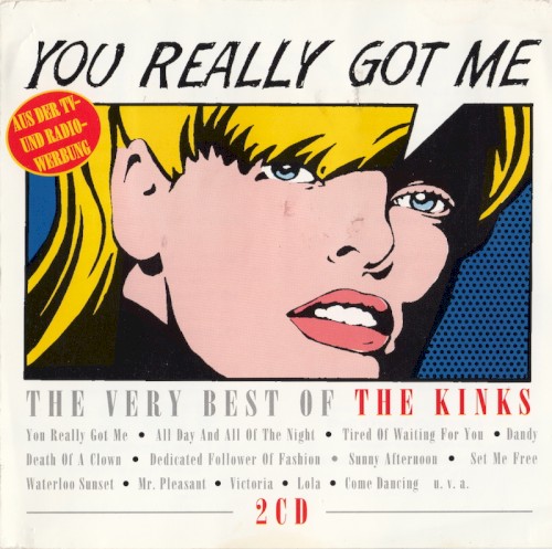 You Really Got Me: The Very Best of The Kinks by The Kinks album cover art