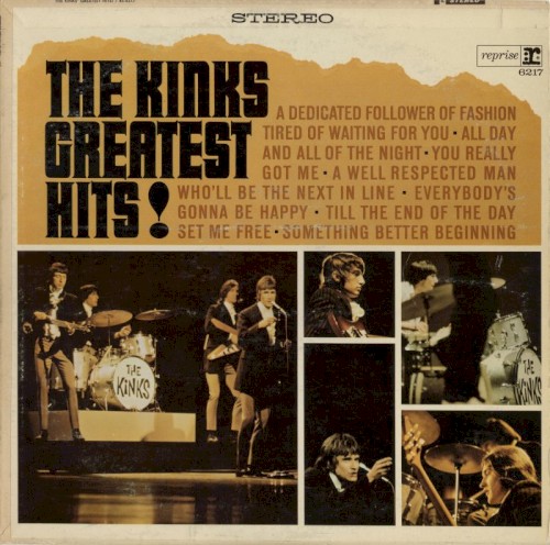 The Kinks 的 The Kinks Greatest Hits! 专辑封面