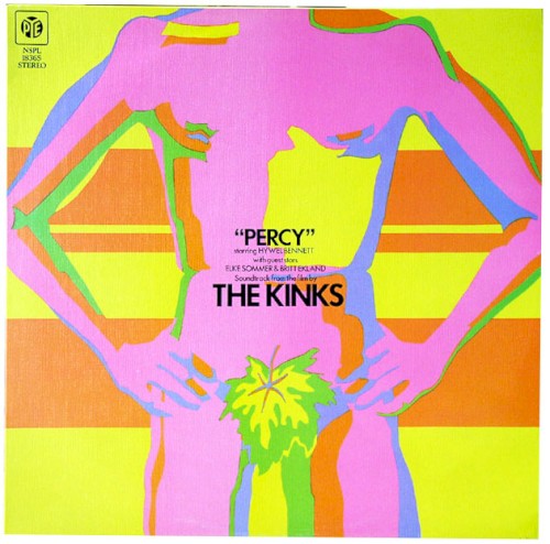 Portada del álbum “Percy” de The Kinks