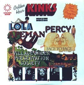 Lola, Percy & the Apeman Come Face to Face With the Village Green Preservation Society… Something Else! by The Kinks album cover art
