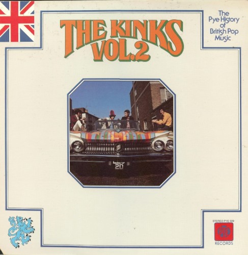 Pochette de The Pye History of British Pop Music: The Kinks, Vol. 2 par The Kinks (album)