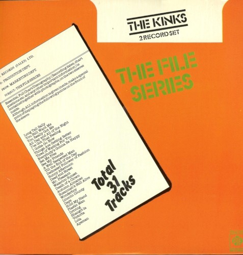 The File Series: The Kinks by The Kinks album cover art