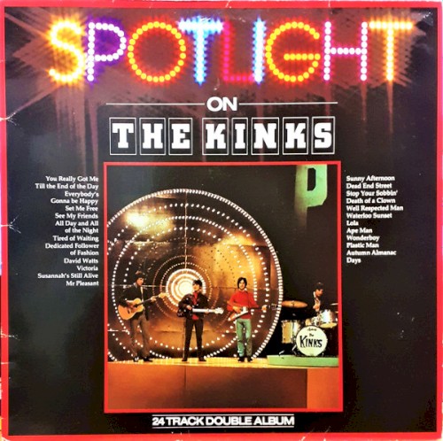 The Kinks 的 Spotlight on The Kinks 專輯 封面