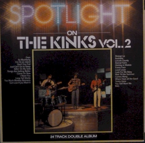 The Kinks 的 Spotlight on The Kinks, Vol. 2 專輯 封面