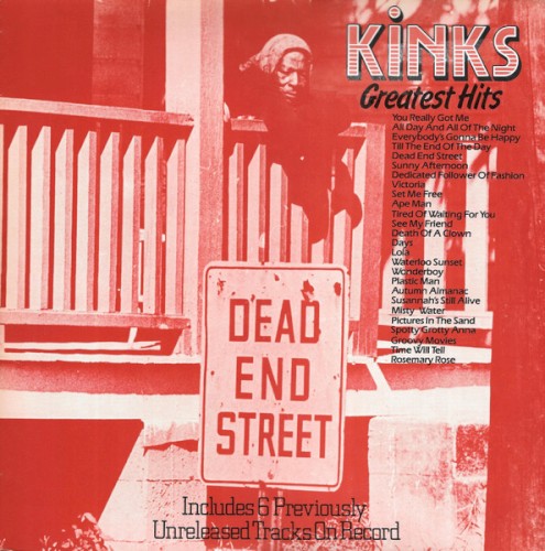 Pochette de Greatest Hits: Includes 6 Mod Anthems par The Kinks (album)