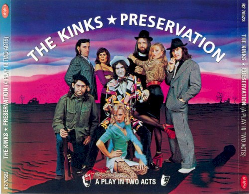 Cover-Artwork für das Album Preservation: A Play in Two Acts von The Kinks