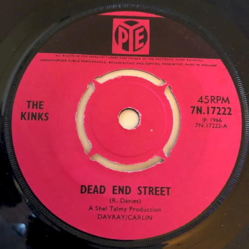 The Kinks 的 Dead End Street / Big Black Smoke 單曲 封面