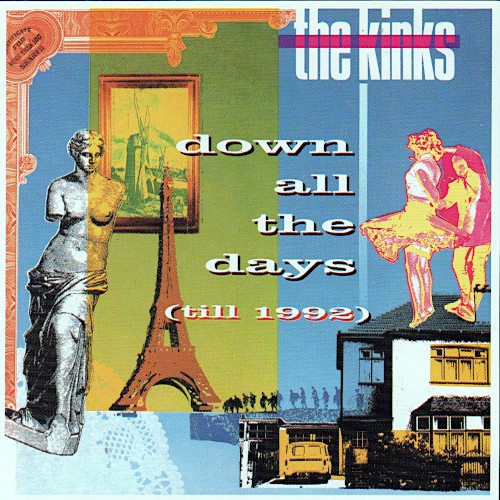 Down All The Days (Till 1992) by The Kinks EP cover art