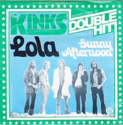 The Kinks 的 Lola / Sunny Afternoon 單曲 封面