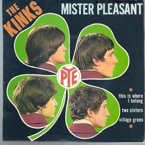 Cover-Artwork für die EP Mister Pleasant von The Kinks