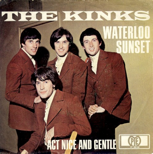 Pochette de Waterloo Sunset par The Kinks (single)
