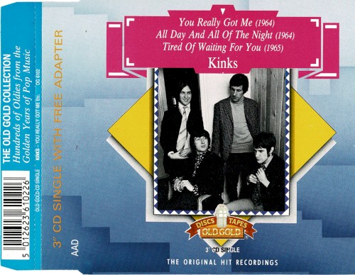 You Really Got Me by The Kinks single cover art